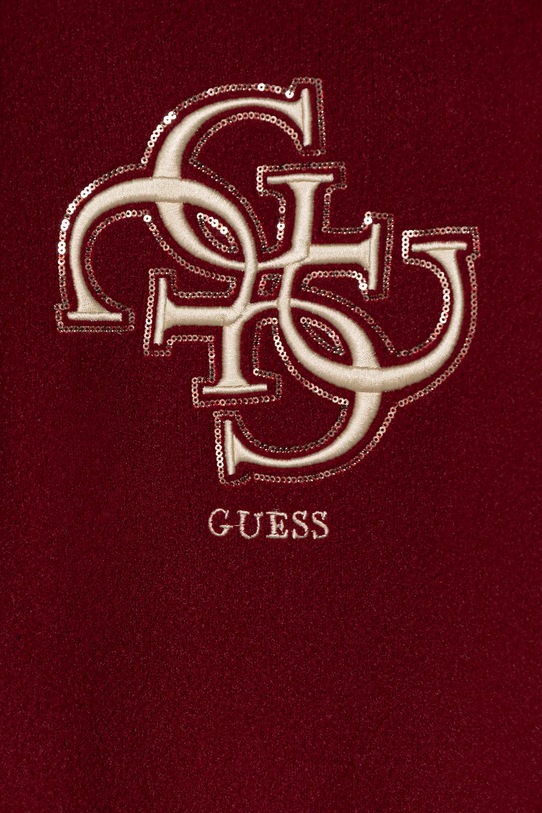 Dziewczynka Guess sukienka dziecięca K5BK06.Z3220.9BYA czerwony