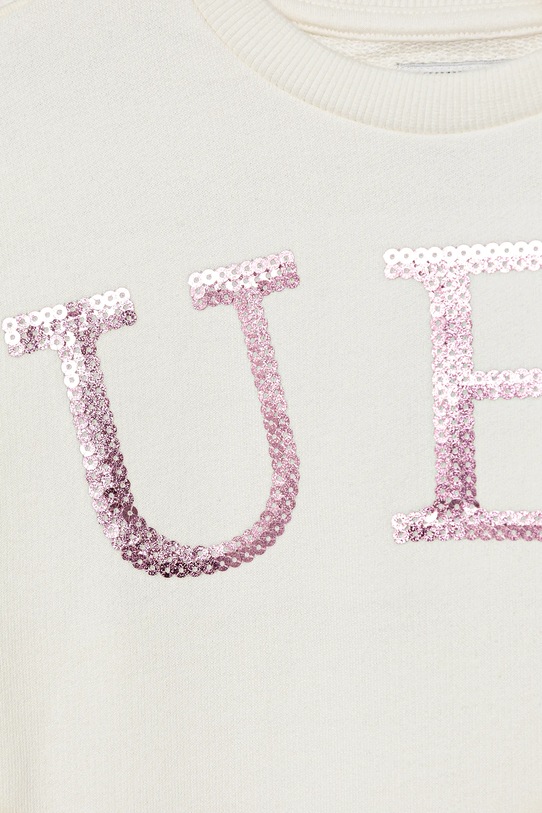 Dziewczynka Guess sukienka bawełniana dziecięca K5BK10.KAD74.9BYA beżowy