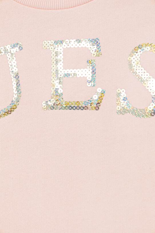 Dziewczynka Guess sukienka bawełniana dziecięca K5BK10.KAD74.9BYA różowy