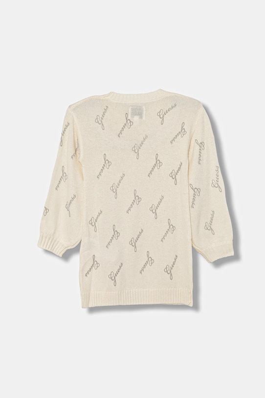 Detské šaty s prímesou vlny Guess K5BK15.Z0870.9BYA béžová AW25