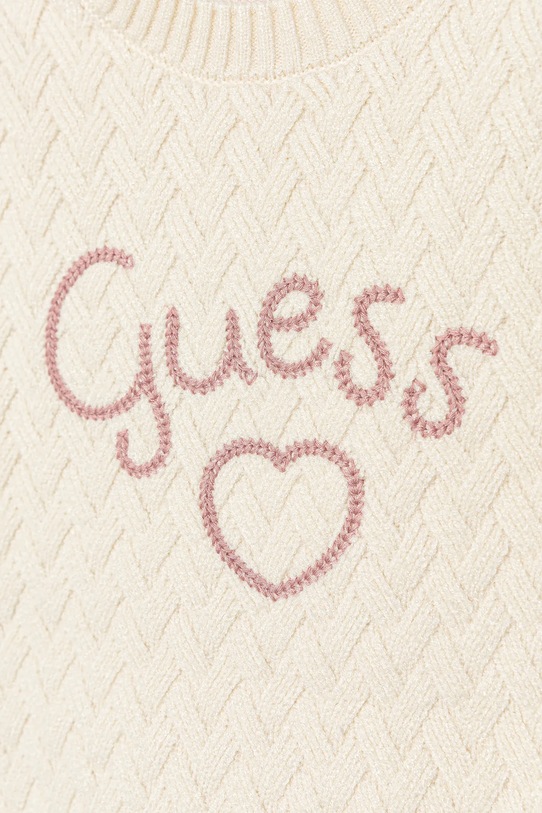 Dziewczynka Guess sukienka dziecięca K5BK20.Z0850.9BYA beżowy