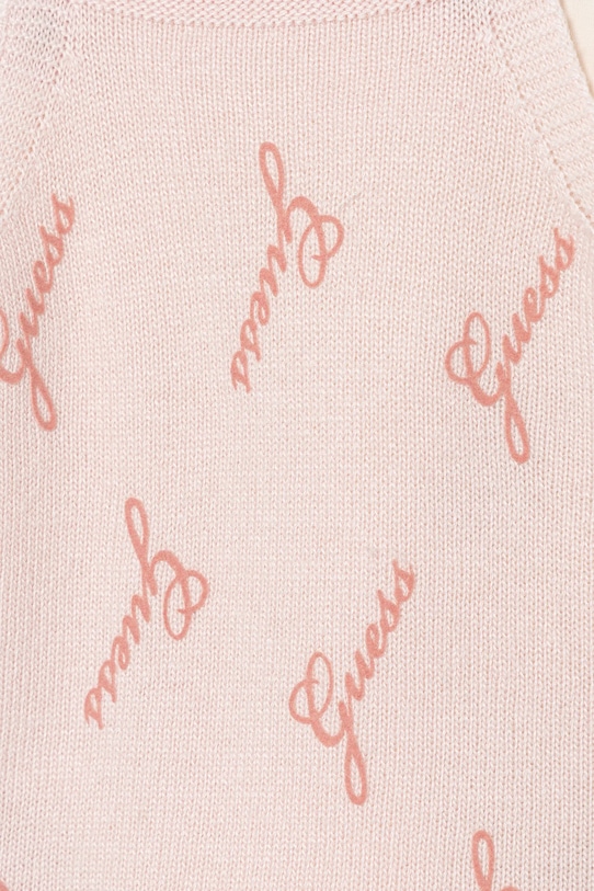 Guess sukienka niemowlęca z dodatkiem wełny S5BG11.J1300.9BYA beżowy