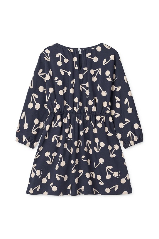 Dziewczynka Liewood sukienka bawełniana dziecięca Sadia Printed Dress LW20216.9BYA granatowy
