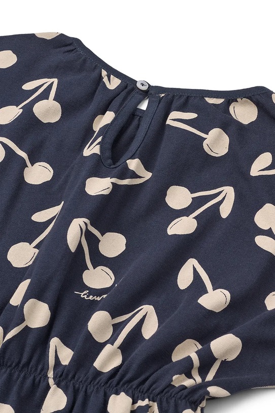 Liewood sukienka bawełniana dziecięca Sadia Printed Dress granatowy LW20216.9BYA