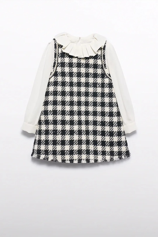 Παιδικό φόρεμα Abel&Lula 5526.1.Mini.9BYA μαύρο AW25