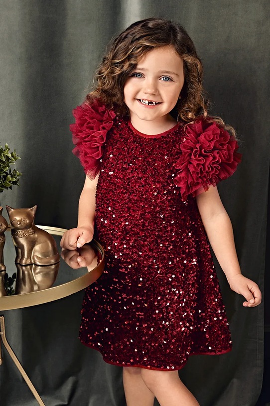 Παιδικό φόρεμα Abel&Lula 5529.2.Mini.9BYA κόκκινο