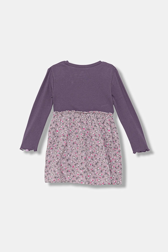 Παιδικό φόρεμα United Colors of Benetton 434ZGV02I.P.seasonal μωβ AW25