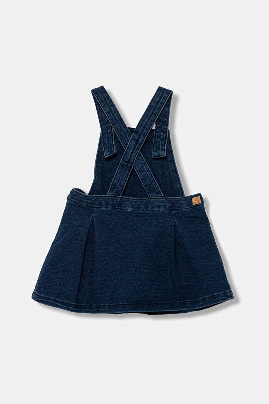 Φόρεμα μωρού United Colors of Benetton 4BAYAT01J.W.seasonal σκούρο μπλε AW25