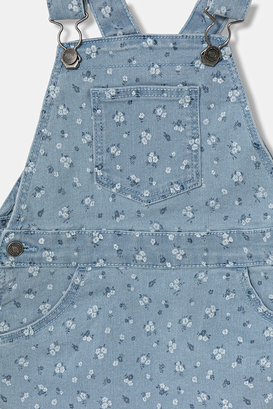 Fete United Colors of Benetton rochie din denim pentru copii 4NZRGT00M.P.seasonal albastru