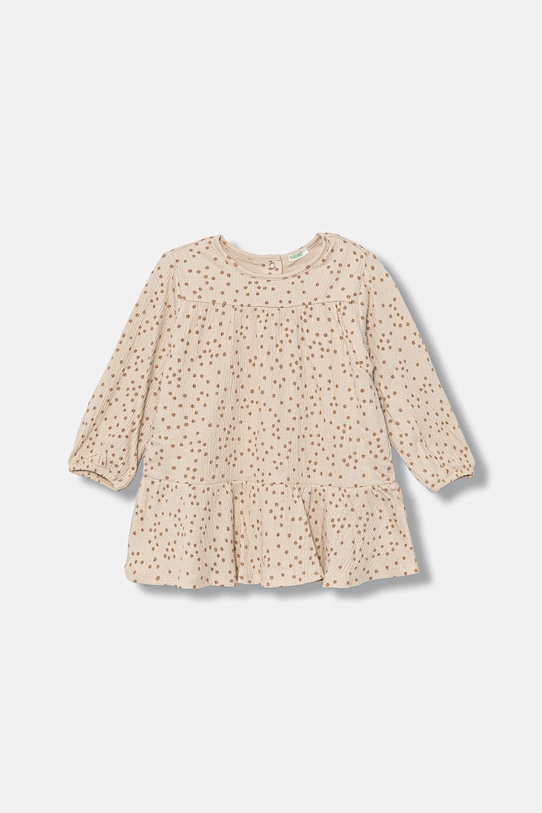 Сукня для немовлят United Colors of Benetton довгий бежевий 35CUAV00M.W.seasonal
