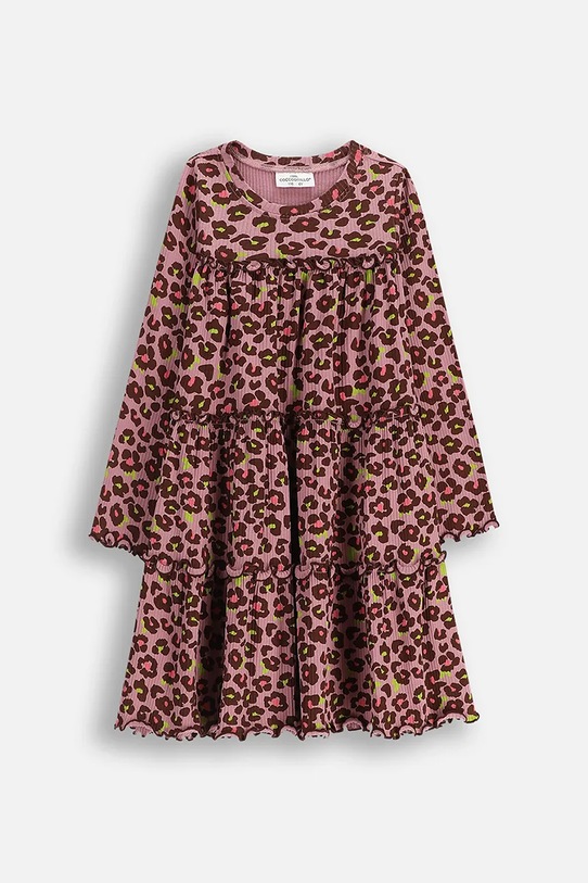 Παιδικό φόρεμα Coccodrillo ZC5129102CGK ροζ AW25