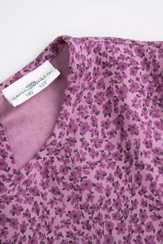 Coccodrillo sukienka dziecięca fioletowy ZC5128101WGJ