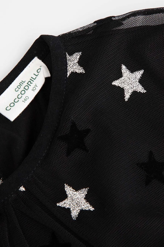 Coccodrillo gyerek ruha fekete ZC5128101EPG