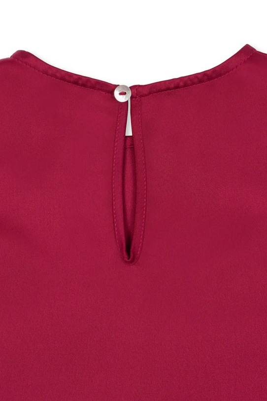 Konges Sløjd sukienka dziecięca BOWIE DRESS bordowy KS104241.9BYA