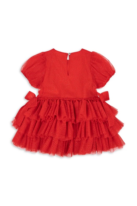 Dziewczynka Konges Sløjd sukienka dziecięca FAY DRESS GRS KS104296.9BYA czerwony