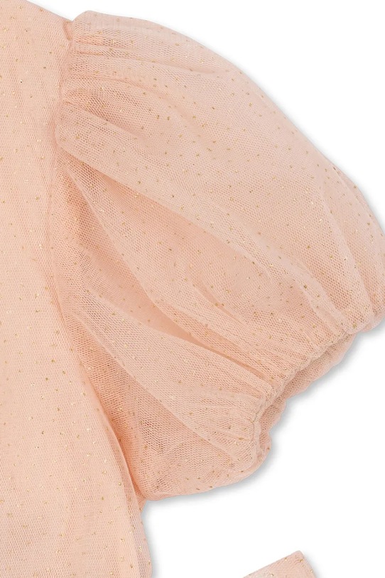 Konges Sløjd sukienka dziecięca FAY DRESS GRS KS104296.9BYA różowy