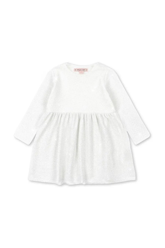 Konges Sløjd sukienka dziecięca LOLA DRESS GRS KS104339.9BYA biały AW25