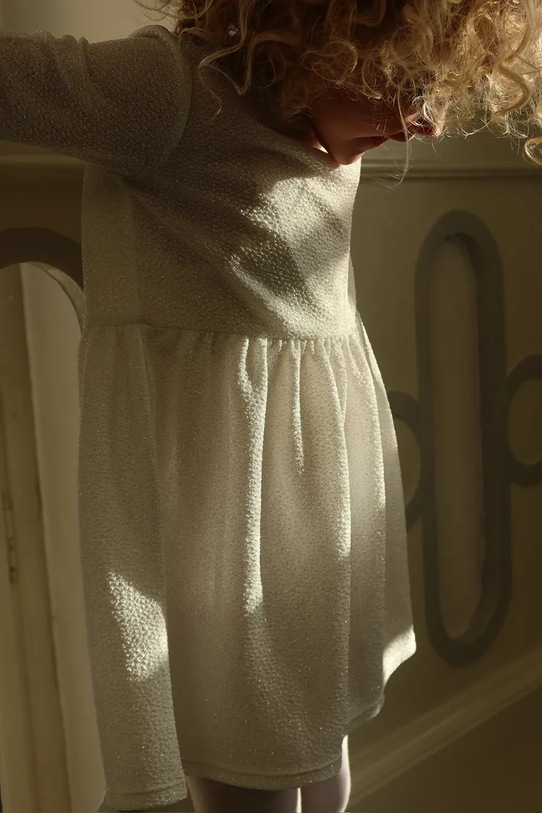 Konges Sløjd sukienka dziecięca LOLA DRESS GRS KS104339.9BYA
