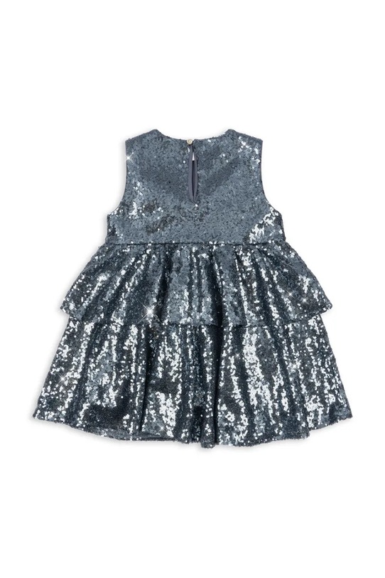 Dziewczynka Konges Sløjd sukienka dziecięca ROSIE DRESS KS104421.9BYA niebieski