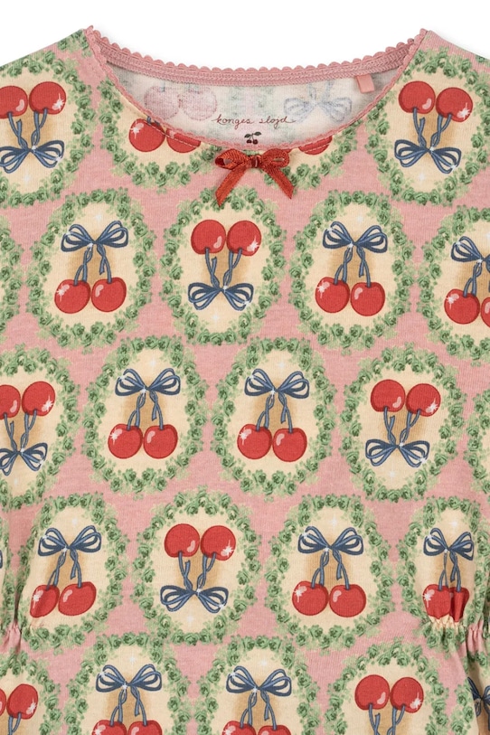 Κοριτσίστικα Βαμβακερό φόρεμα Konges Sløjd DREY LS DRESS GOTS KS102033.9BYA πολύχρωμο