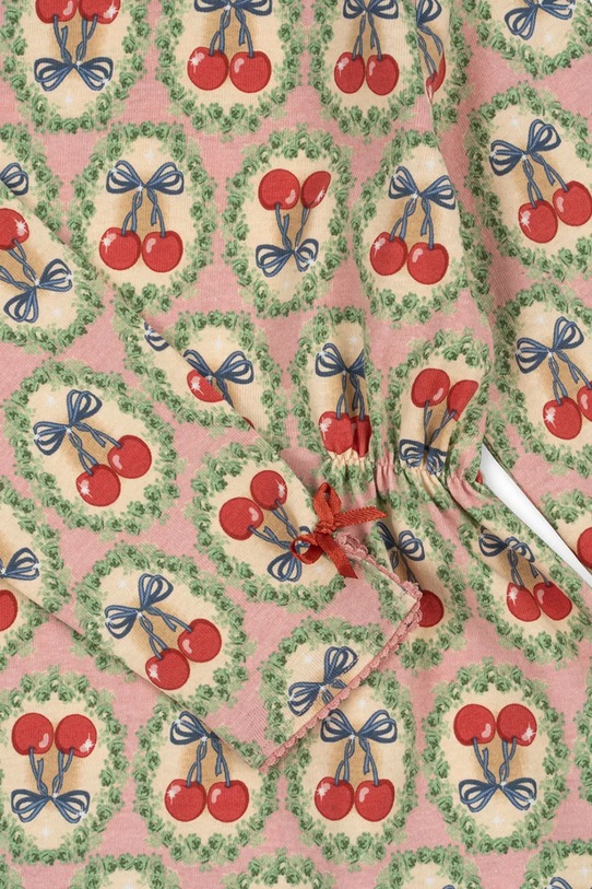 Βαμβακερό φόρεμα Konges Sløjd DREY LS DRESS GOTS πολύχρωμο KS102033.9BYA