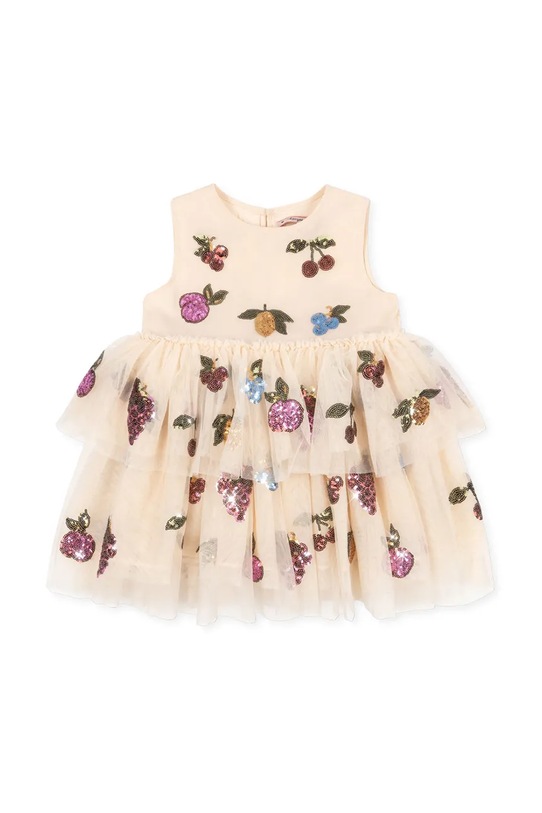 Konges Sløjd sukienka dziecięca YVONNE FAIRY DRESS KS104471.9BYA beżowy AW25
