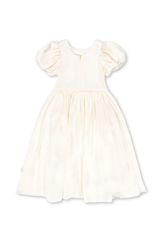Dziewczynka Konges Sløjd sukienka dziecięca CELESTE DRESS KS104508.9BYA biały