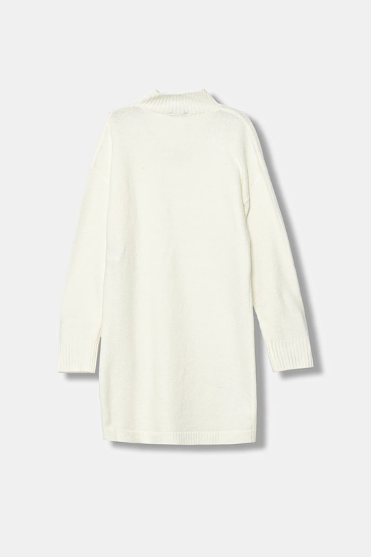 Παιδικό φόρεμα από μαλλί United Colors of Benetton 12B9CV007.G.Seasonal μπεζ AW25