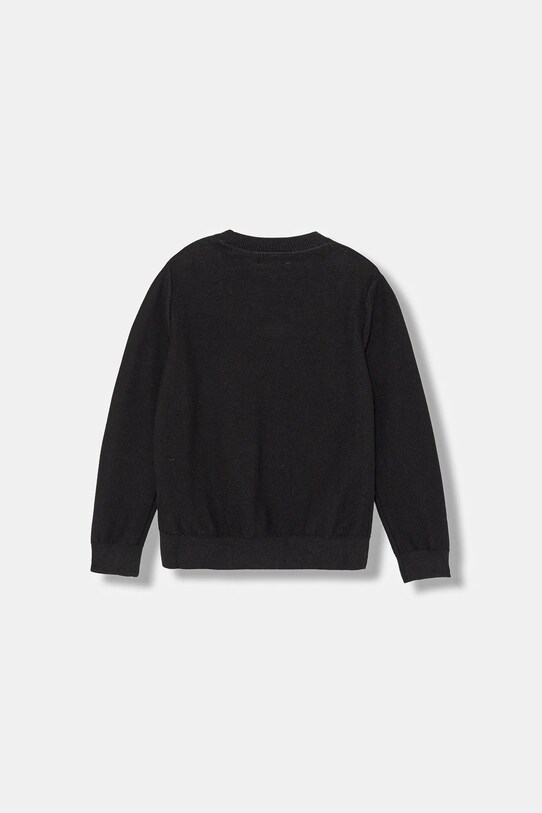 Dětský bavlněný svetr Calvin Klein Jeans IB0IB02152.9BYA černá AW25