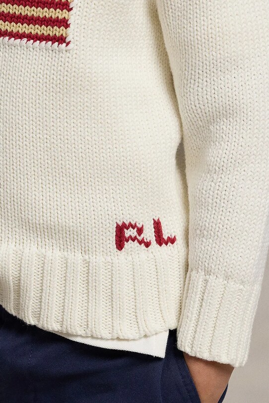 Polo Ralph Lauren sweter 322668285006 biały