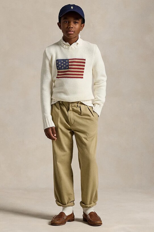 Polo Ralph Lauren sweter biały 323668285006