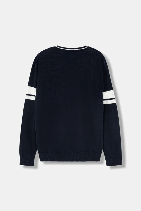 Dětský bavlněný kardigan Guess L5YR05.Z0140.9BYA námořnická modř AW25