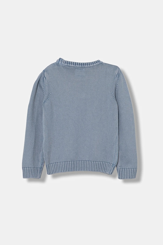 Детский хлопковый свитер Guess N5YR05.Z3OK1.9BYA голубой AW25