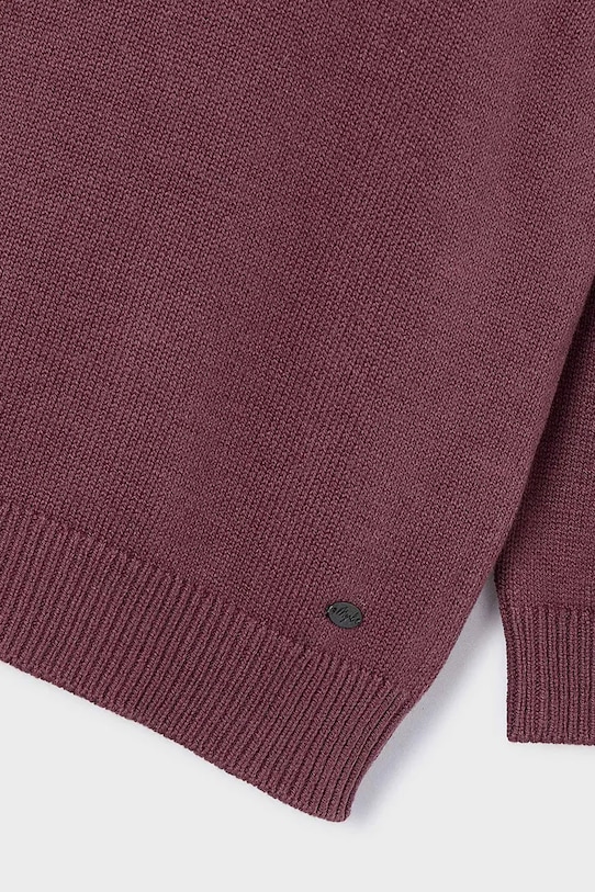 CHLAPEC Dětský bavlněný svetr Mayoral 311.5E.Mini.9BYA burgundské