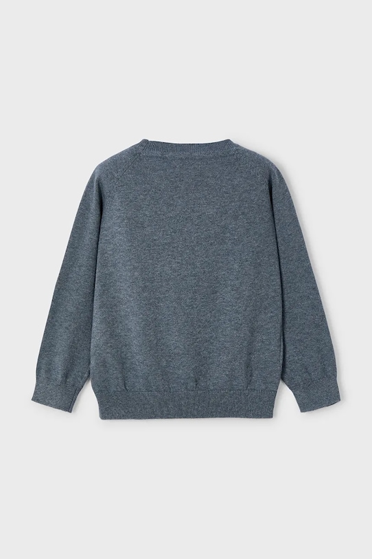 Băieți Mayoral pulover de bumbac pentru copii 323.5A.Mini.9BYA albastru