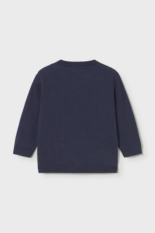 Mayoral sweter z domieszką wełny dziecięcy 2343.3D.Baby.9BYA granatowy AW25