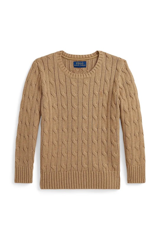 Polo Ralph Lauren sweter bawełniany pozostałe brązowy 322702674082
