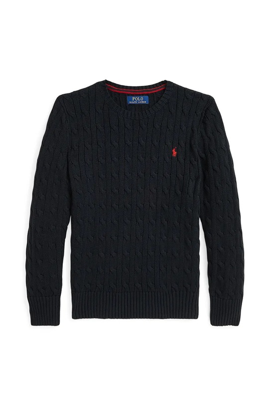 Βαμβακερό πουλόβερ Polo Ralph Lauren άλλο μαύρο 323702674061
