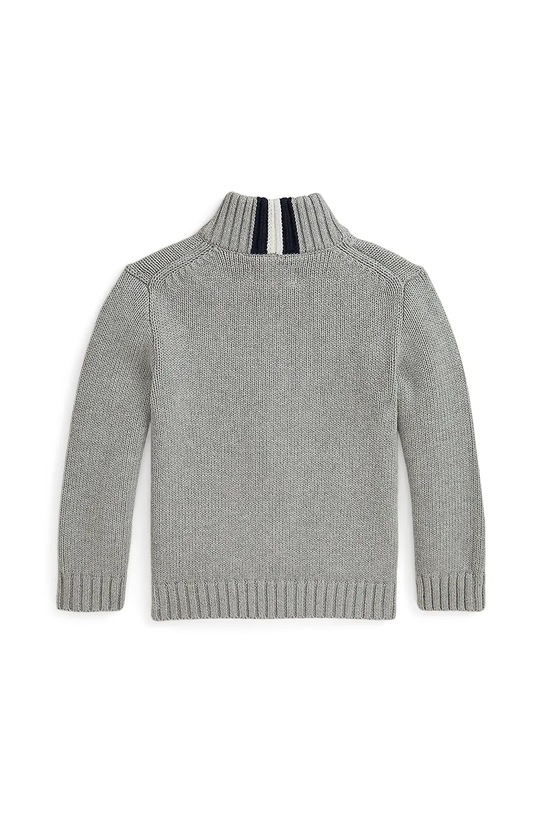 Chłopiec Polo Ralph Lauren kardigan bawełniany dziecięcy 322799411026 szary