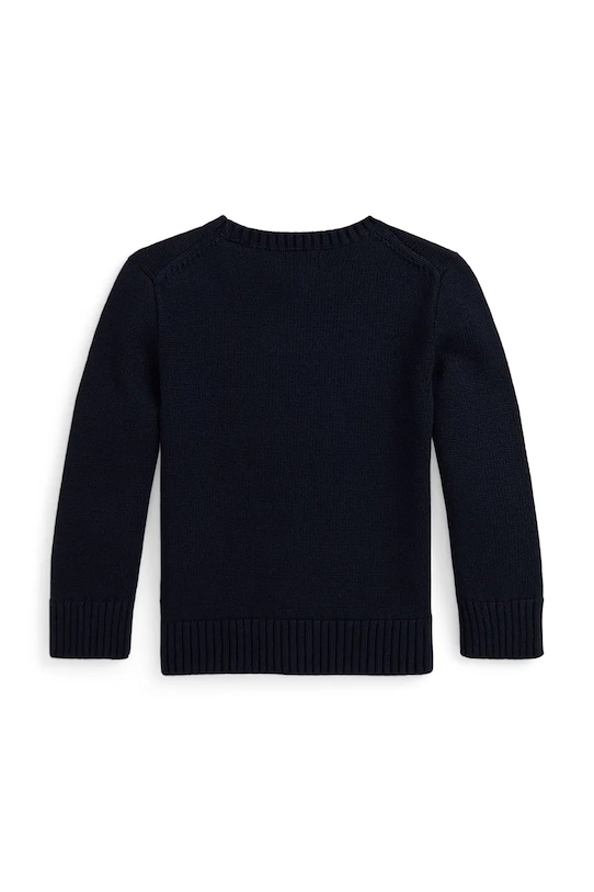 Мальчик Детский хлопковый свитер Polo Ralph Lauren 322978392001 тёмно-синий