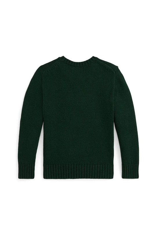 Αγορίστικα Παιδικό βαμβακερό πουλόβερ Polo Ralph Lauren 322978393001 πράσινο