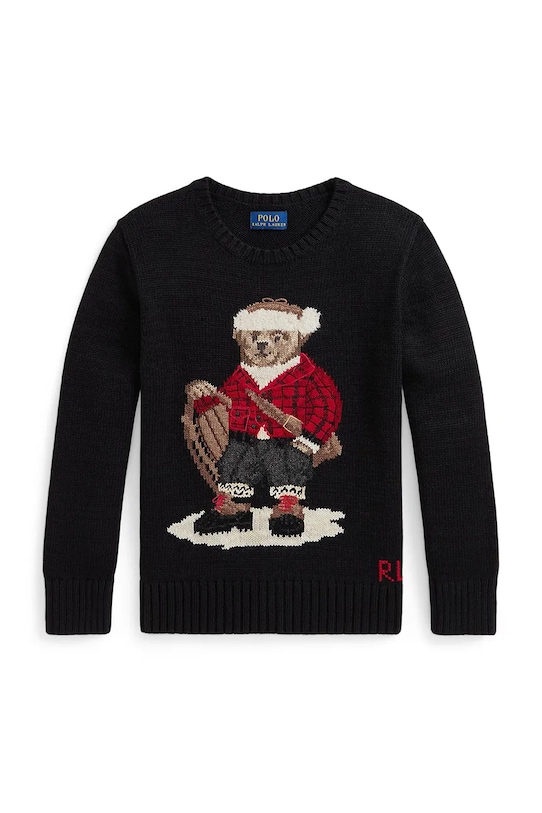 Polo Ralph Lauren sweter 322981629001 czarny AW25