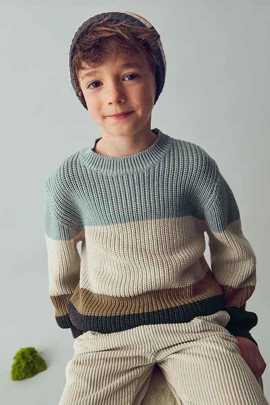 Mayoral sweter dziecięcy pozostałe szary 4379.5G.Mini.9BYA