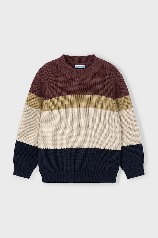 Mayoral pulover copii 4379.5G.Mini.9BYA burgundia AW25