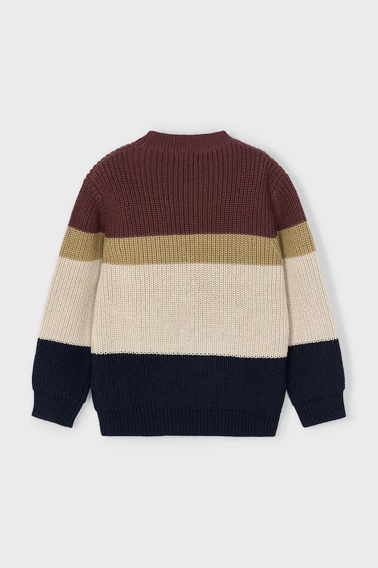 Băieți Mayoral pulover copii 4379.5G.Mini.9BYA burgundia