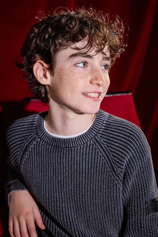 Mayoral pulover de bumbac pentru copii 7302.7C.Junior.9BYA gri