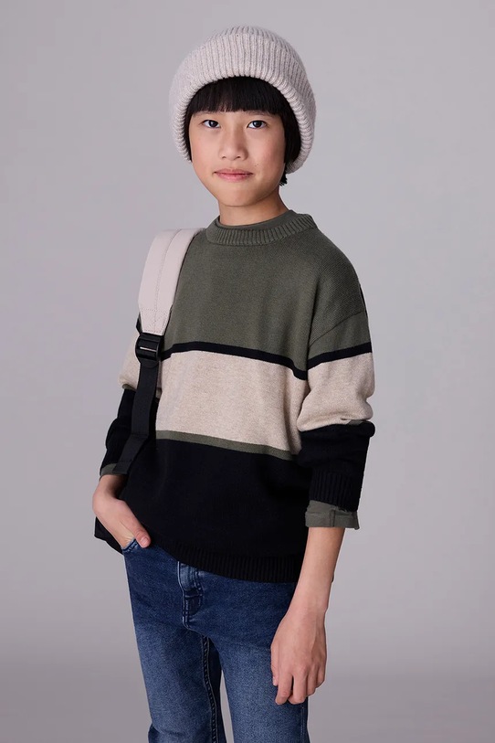 Mayoral pulover copii lana verde 7303.7E.Junior.9BYA