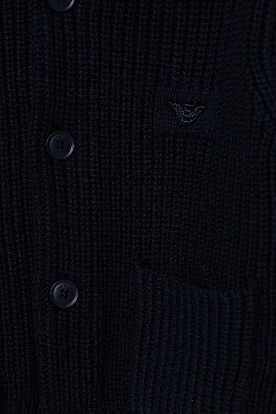 Chłopiec Emporio Armani kardigan niemowlęcy EB000661.AF17345 granatowy