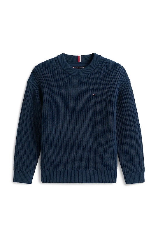 Tommy Hilfiger sweter dziecięcy KB0KB09908.9BYA granatowy AW25