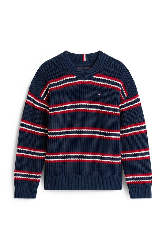 Tommy Hilfiger sweter dziecięcy KB0KB09908.9BYA granatowy AW25